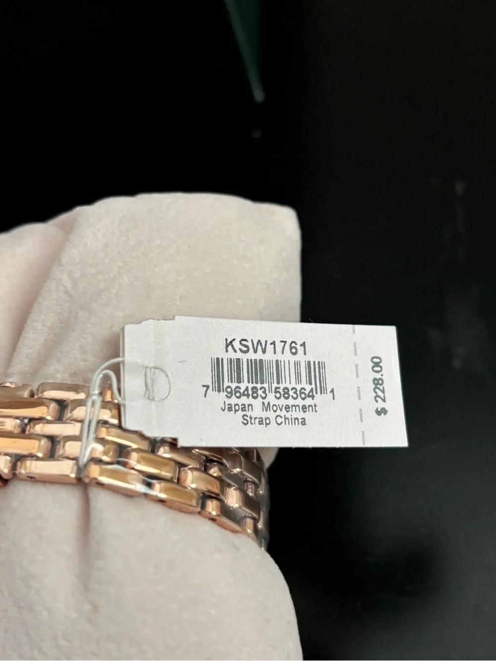 BNWT Kate Spade New York Chelsea Park Rose Gold Watch